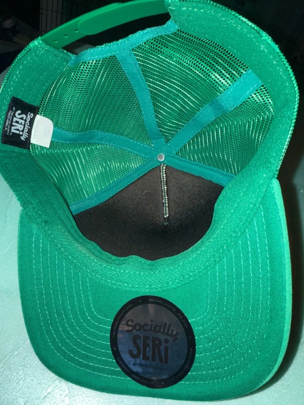 Socially Seri bold green